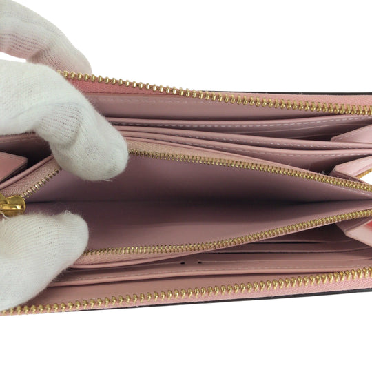 LOUIS VUITTON Long Wallet Purse M81145 Monogram Vernis Pink Multicolor Gold Metal Monogram Vernis Valentine's Day Japan Exclusive