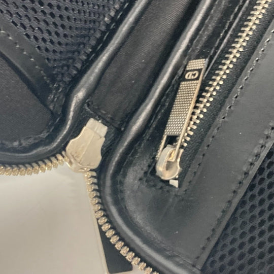 Dior Pouch PVC black logo Trotter mens Used Authentic