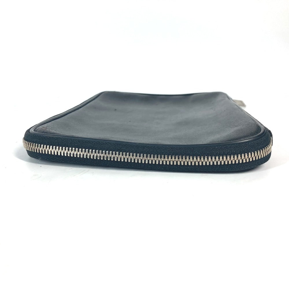 Dior Pouch PVC black logo Trotter mens Used Authentic