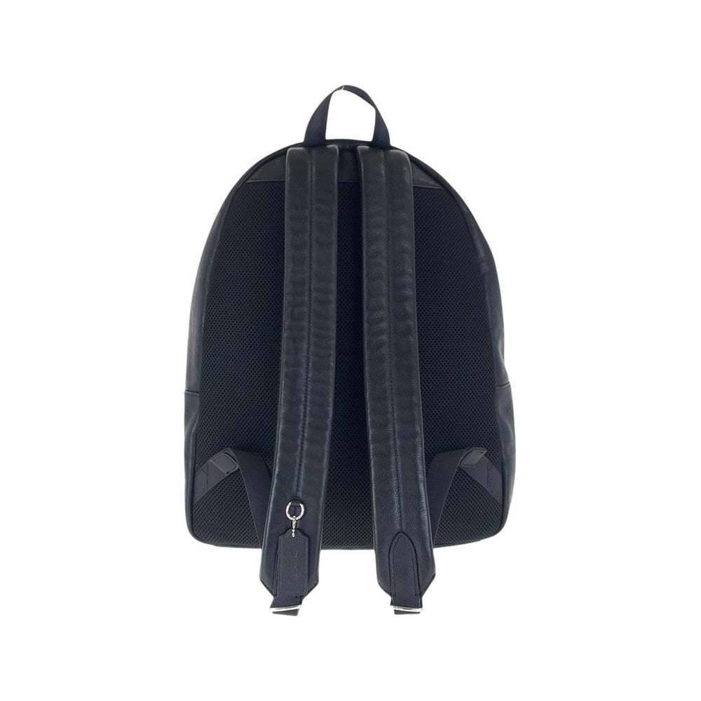 COACH Backpack 54786 leather Black SilverMetal Backpack Backpack mens Used Authentic