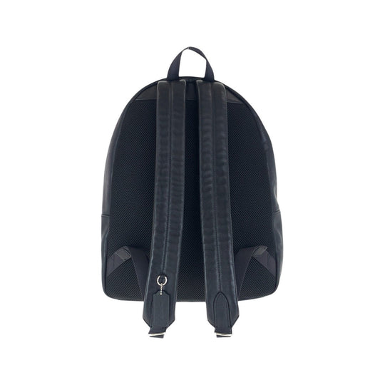 COACH Backpack 54786 leather Black SilverMetal Backpack Backpack mens Used Authentic