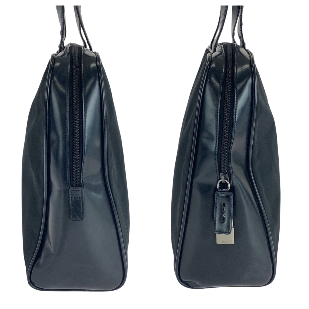 PRADA Tote Bag Nylon black Test Triangle With logo