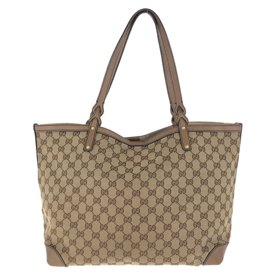 GUCCI Tote Bag 247209 GG canvas Brown