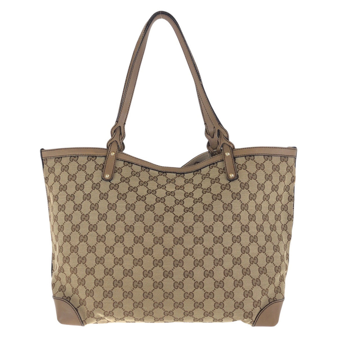 GUCCI Tote Bag 247209 GG canvas Brown