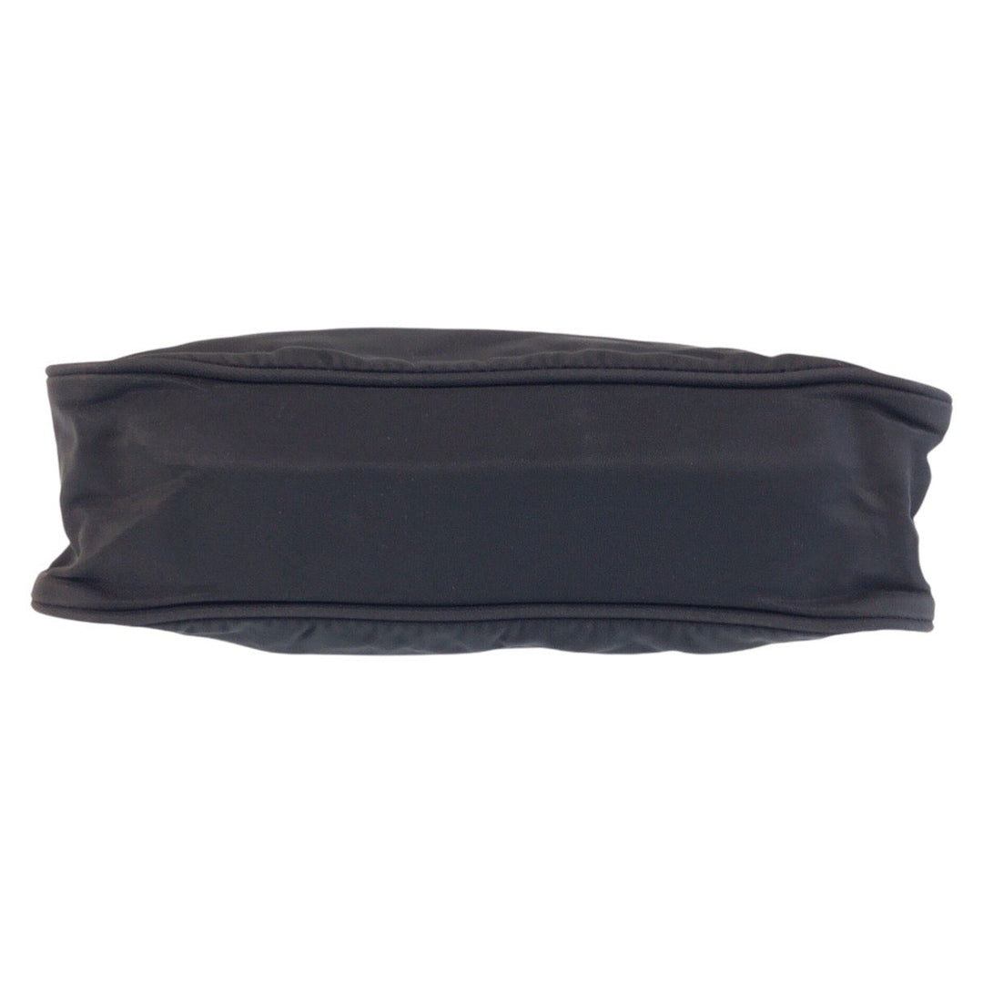 PRADA Handbag Nylon black Test Triangle With logo