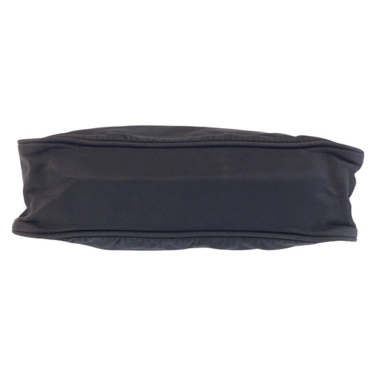 PRADA Handbag Nylon black Test Triangle With logo