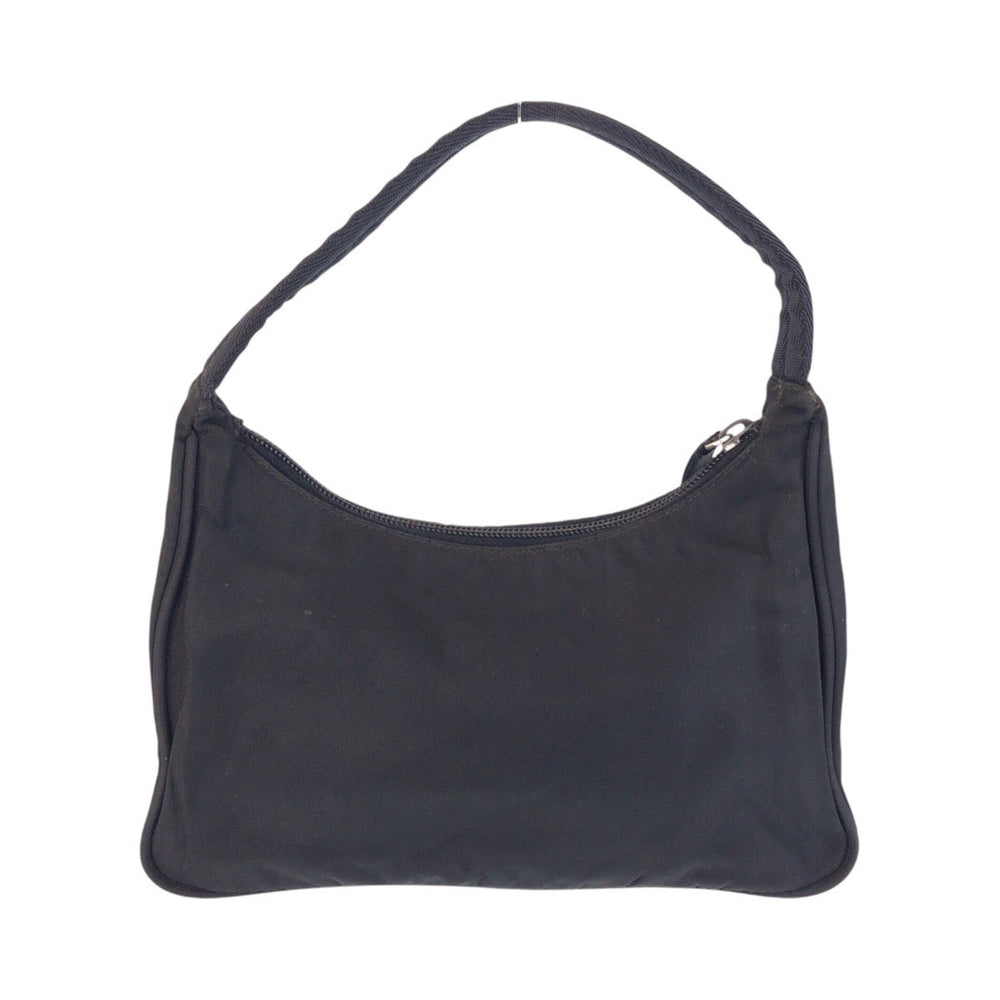 PRADA Handbag Nylon black Test Triangle With logo