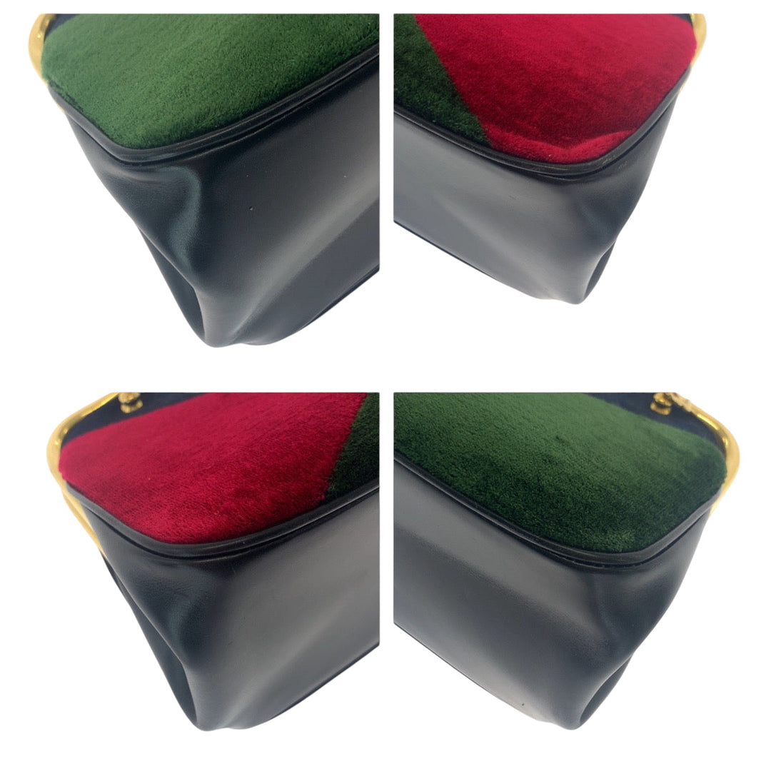Roberta di Camerino Handbag Velor black
