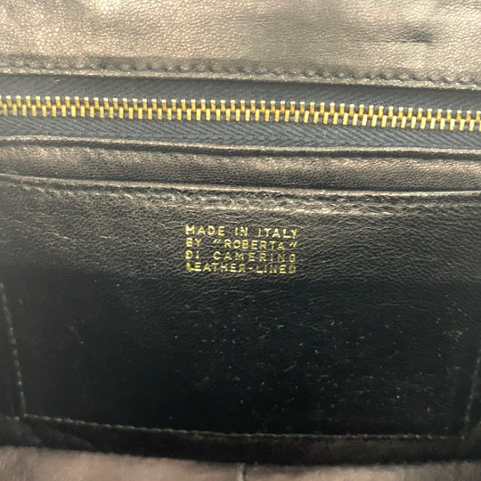 Roberta di Camerino Handbag Velor black