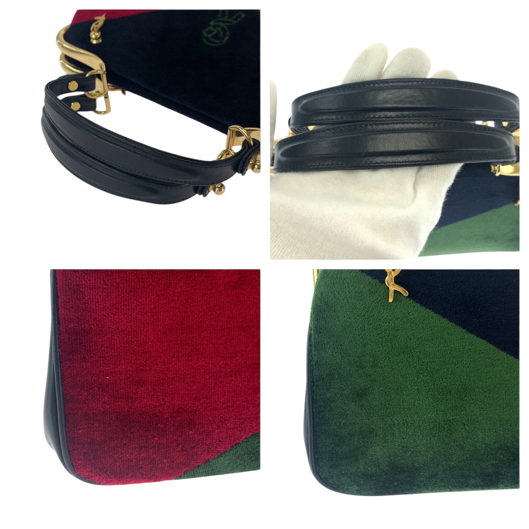Roberta di Camerino Handbag Velor black