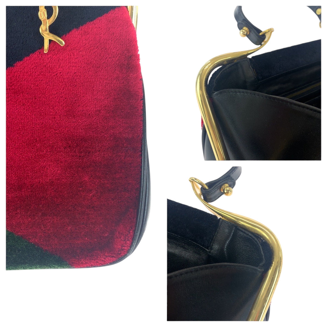 Roberta di Camerino Handbag Velor black