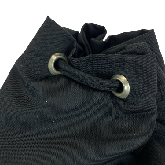 PRADA Pouch Nylon black Test Triangle With logo