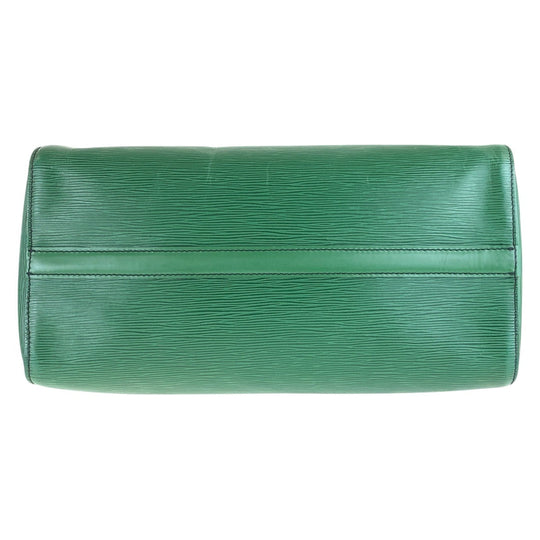 LOUIS VUITTON Handbag M42994 leather Borneo Green Gold Metal Epi Speedy 35