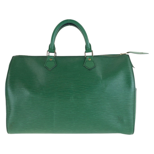 LOUIS VUITTON Handbag M42994 leather Borneo Green Gold Metal Epi Speedy 35