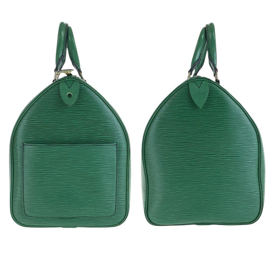 LOUIS VUITTON Handbag M42994 leather Borneo Green Gold Metal Epi Speedy 35