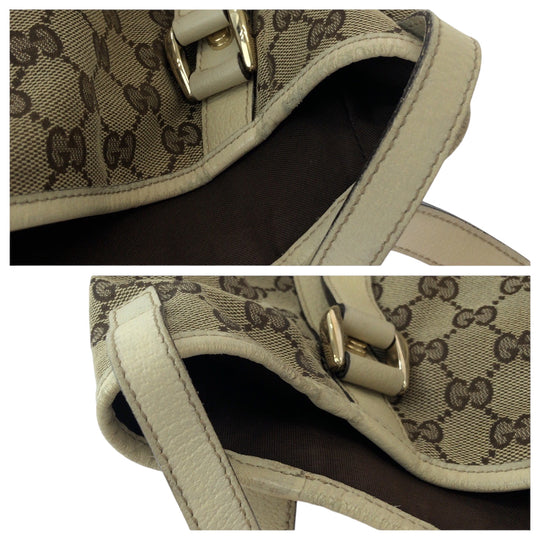 GUCCI Tote Bag GG canvas beige