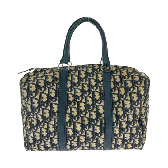 Dior Handbag canvas Navy Trotter