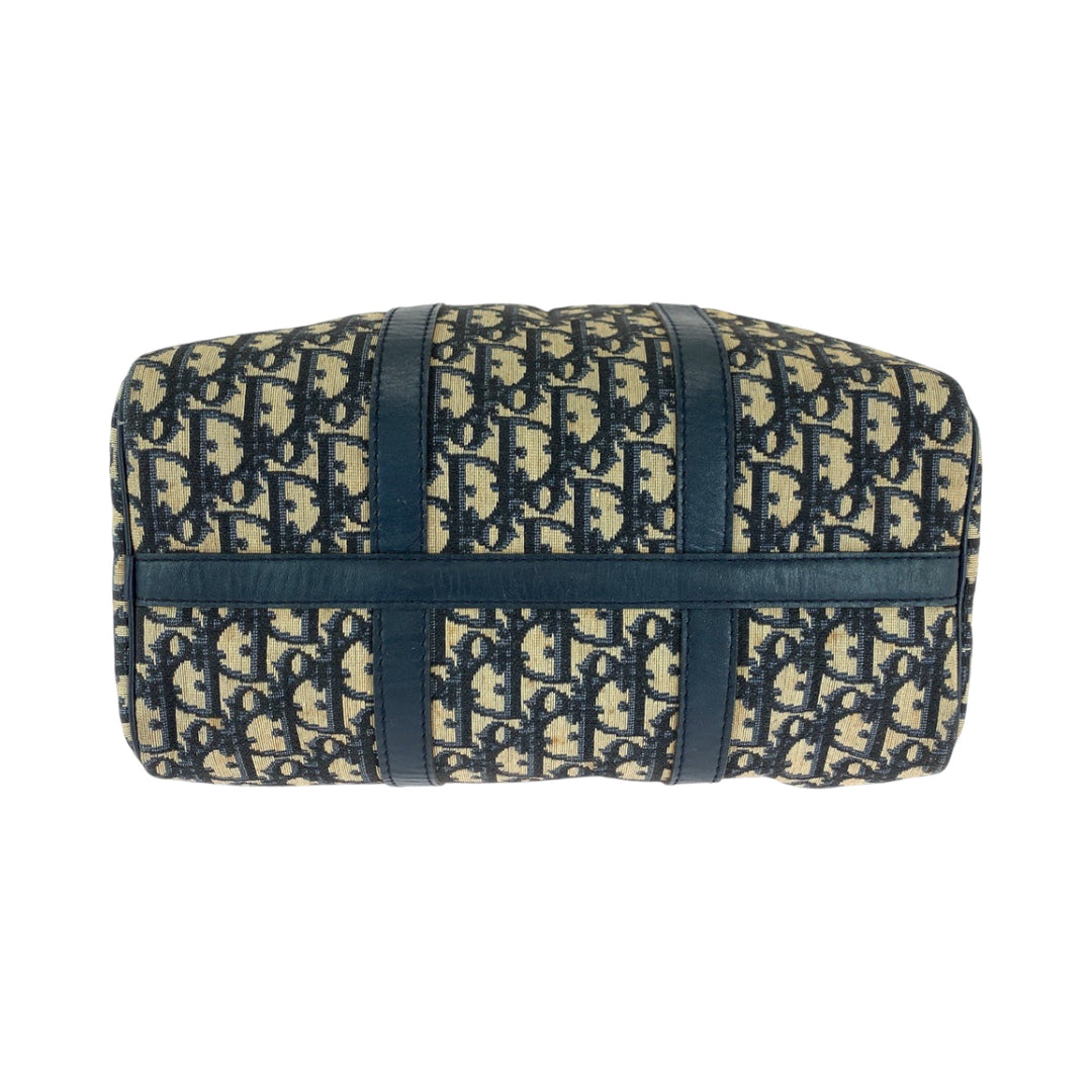 Dior Handbag canvas Navy Trotter