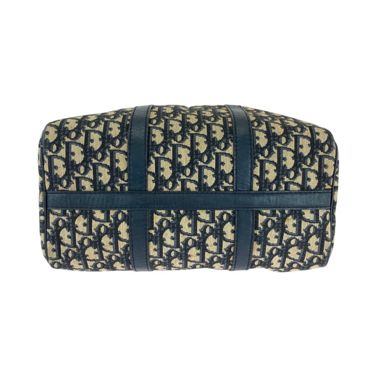 Dior Handbag canvas Navy Trotter
