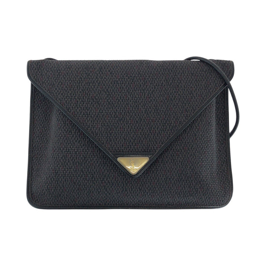 Yves Saint Laurent Shoulder Bag PVC gray YSL