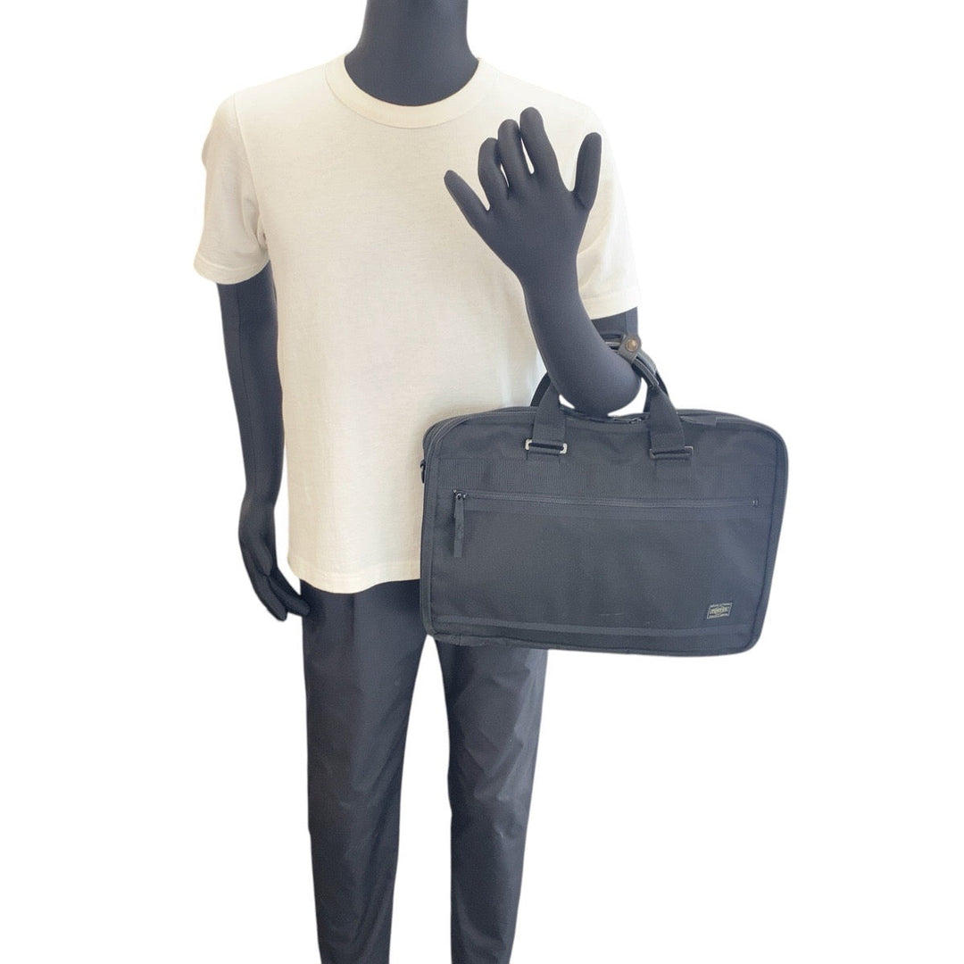 PORTER Business bag polyester black clip