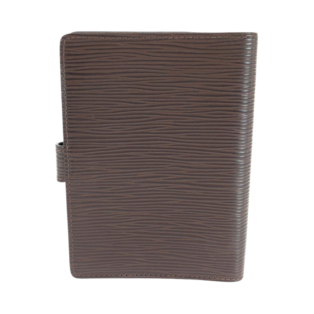 LOUIS VUITTON Notebook cover R2005D Epi Leather Brown Epi Agenda PM