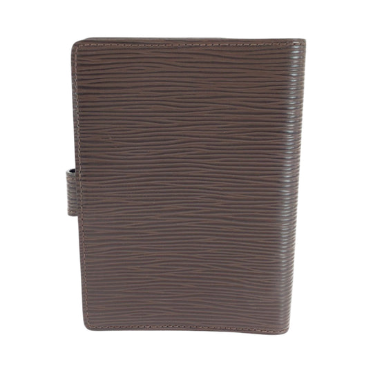 LOUIS VUITTON Notebook cover R2005D Epi Leather Brown Epi Agenda PM