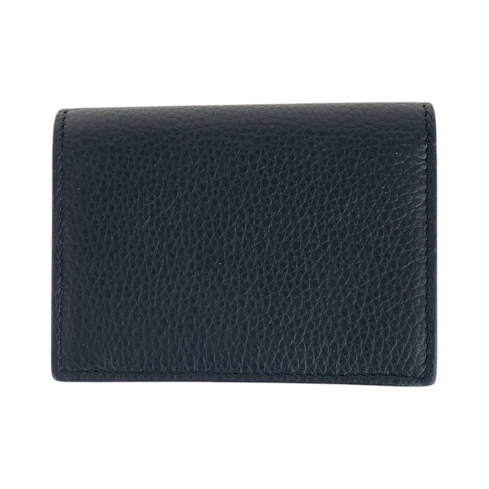 Dior Card Case leather black