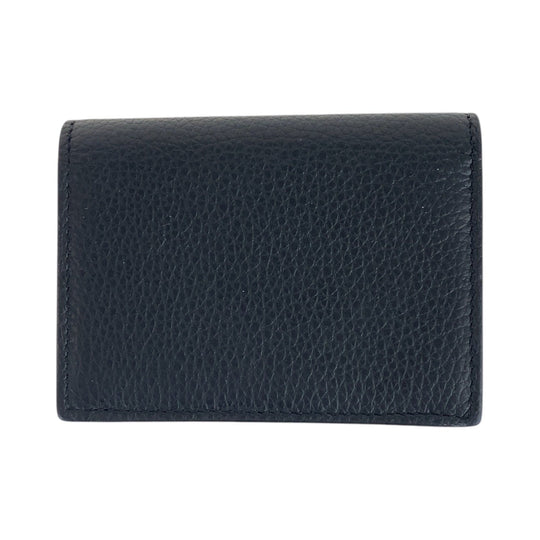 Dior Card Case leather black