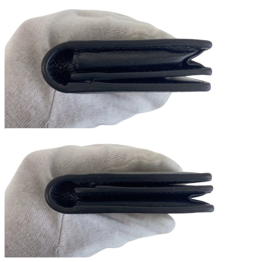 Dior Card Case leather black