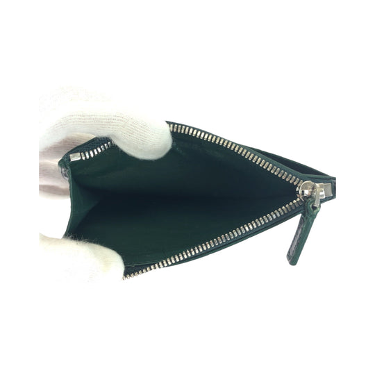 Dior Coin case 640535 leather black Embossing