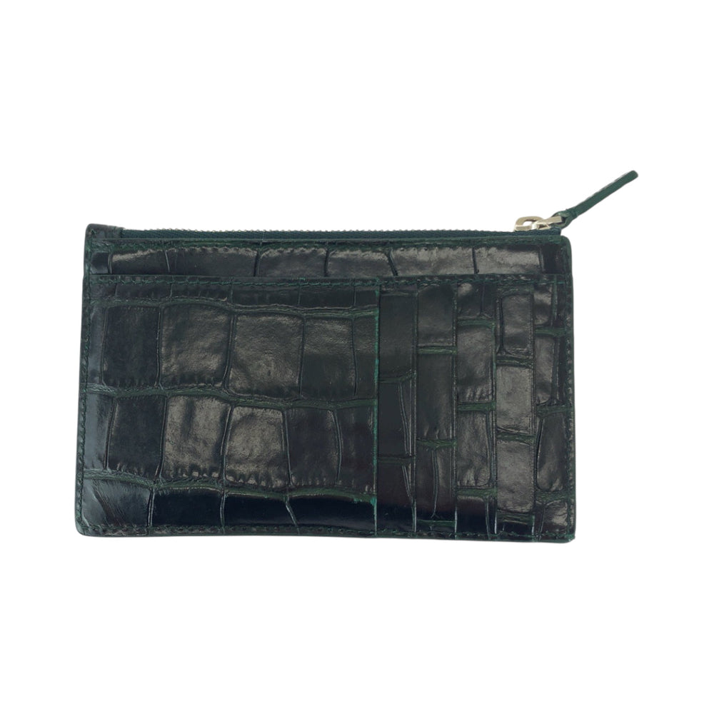 Dior Coin case 640535 leather black Embossing
