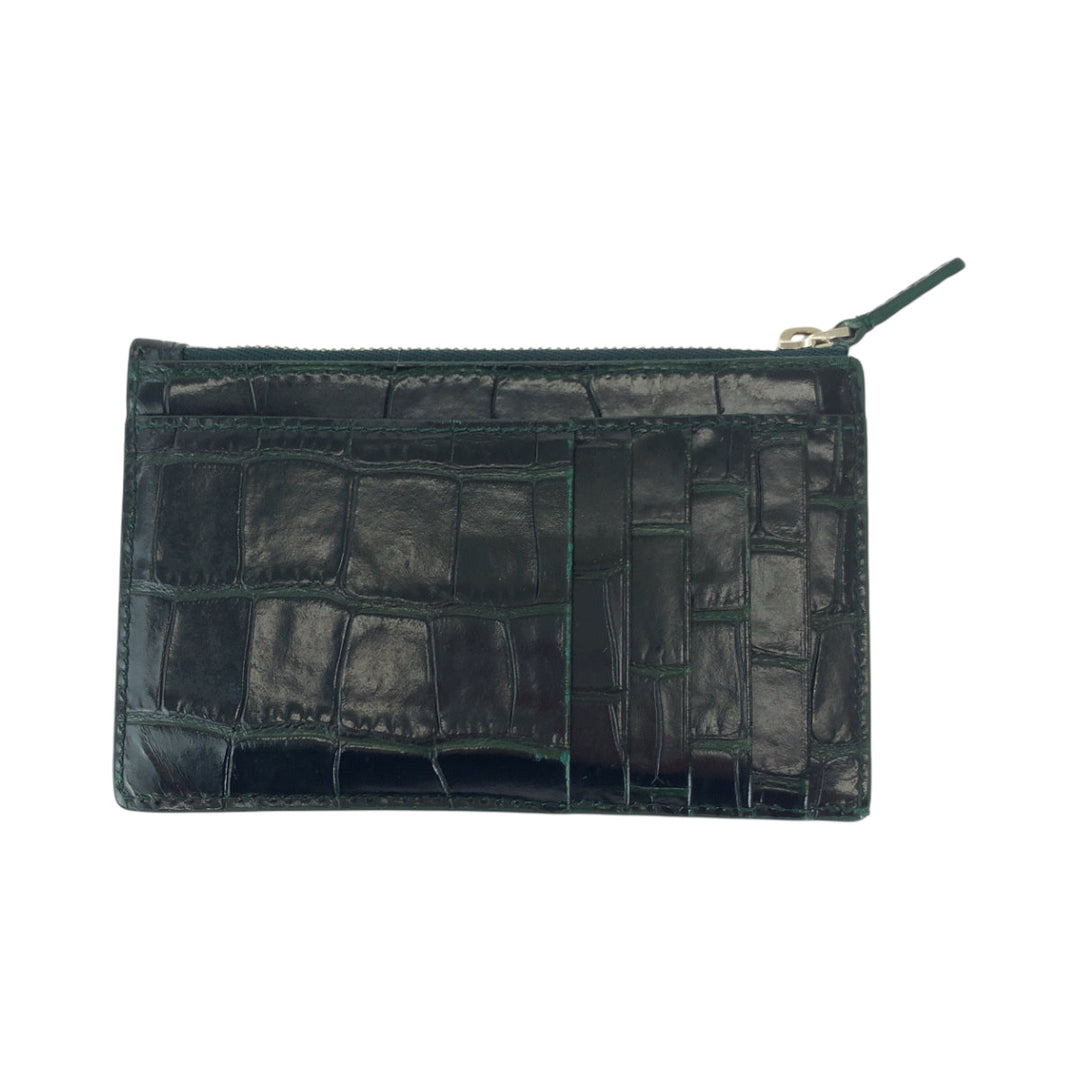 Dior Coin case 640535 leather black Embossing