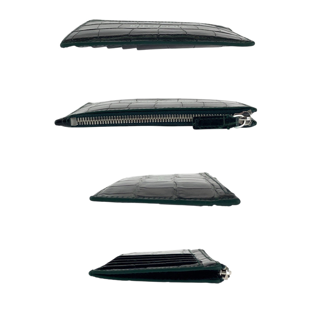 Dior Coin case 640535 leather black Embossing