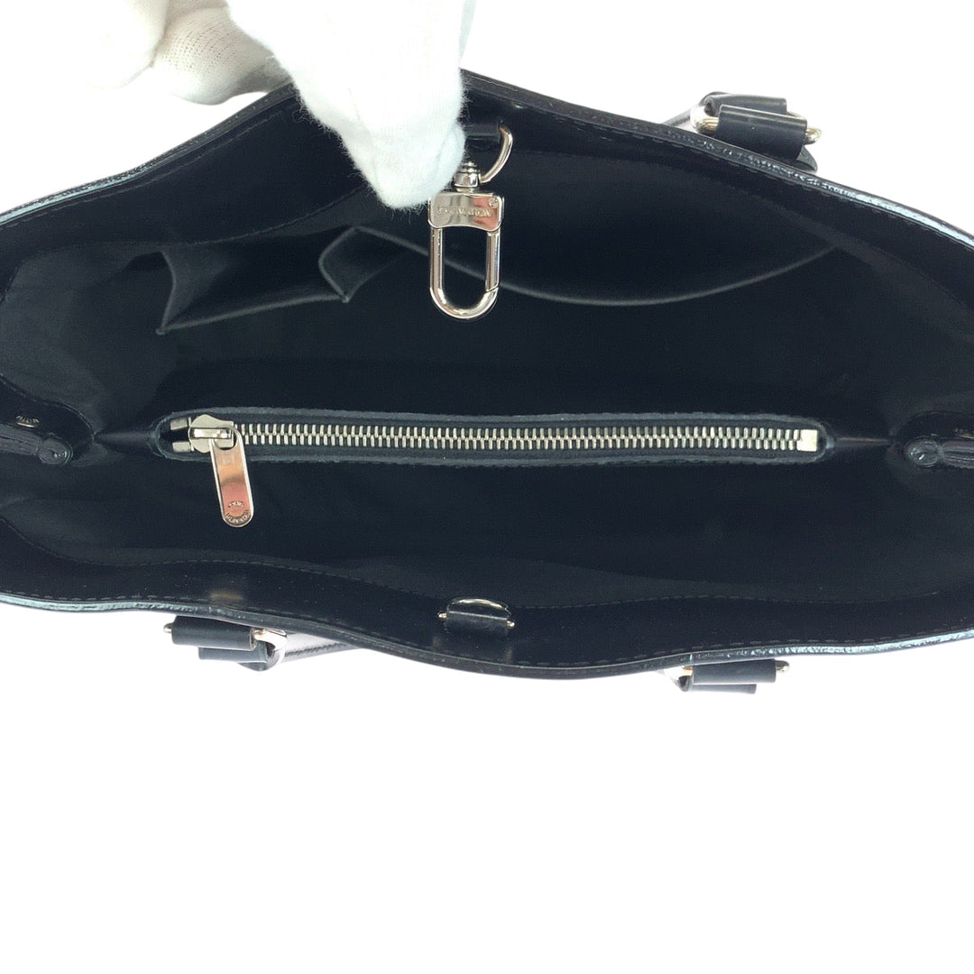 LOUIS VUITTON Handbag M59262 Epi Leather Black SilverMetal Epi Passy PM