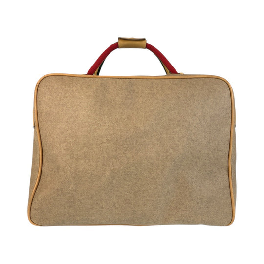 GUCCI Boston Duffel bag 012 39 4863 PVC beige Sherry Line Old Gucci