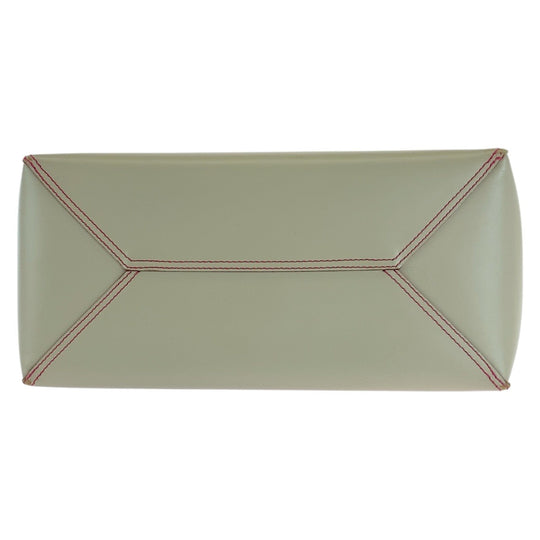 LOEWE Tote Bag leather Gray Pink Gold Metal anagram