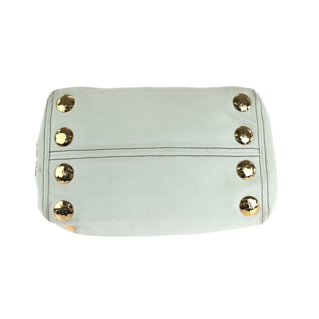 Miu Miu Tote Bag leather white