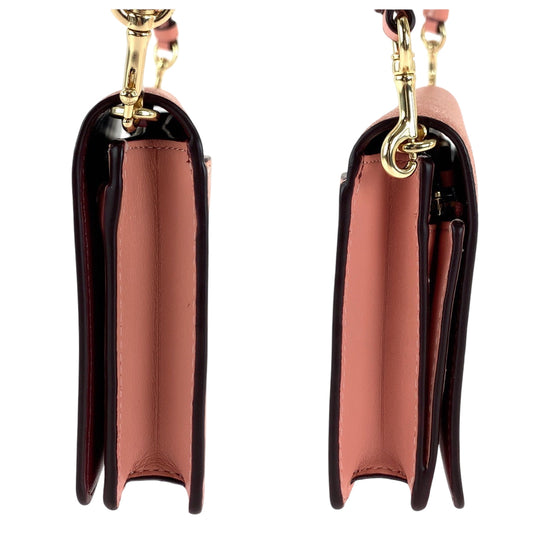 COACH Shoulder Bag PVC pink Signature