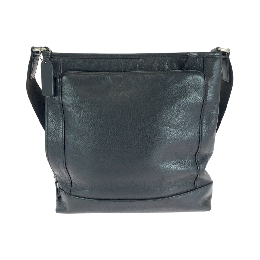 COACH Shoulder Bag leather black