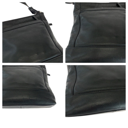 COACH Shoulder Bag leather black