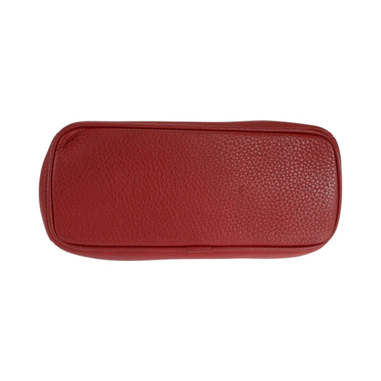 COACH Shoulder Bag leather Red Old coach