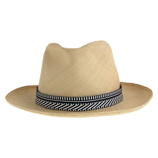 HERMES hat straw beige Panama hat 56