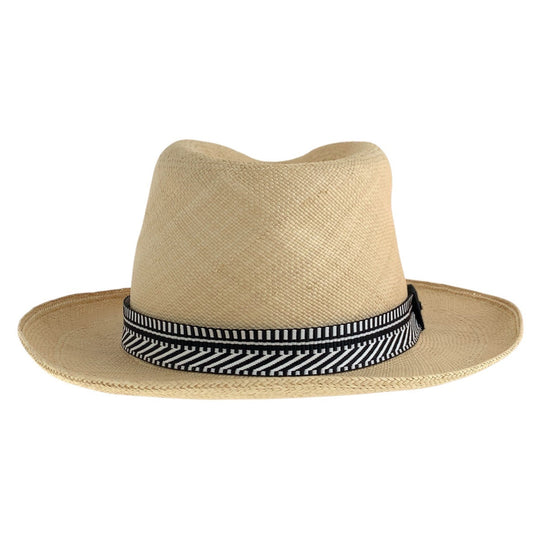 HERMES hat straw beige Panama hat 56