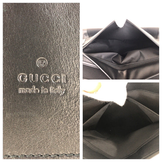GUCCI Tote Bag 92563 canvas black