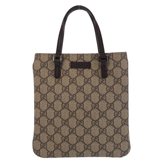 GUCCI Tote Bag 114600 GG Supreme Canvas Beige brown