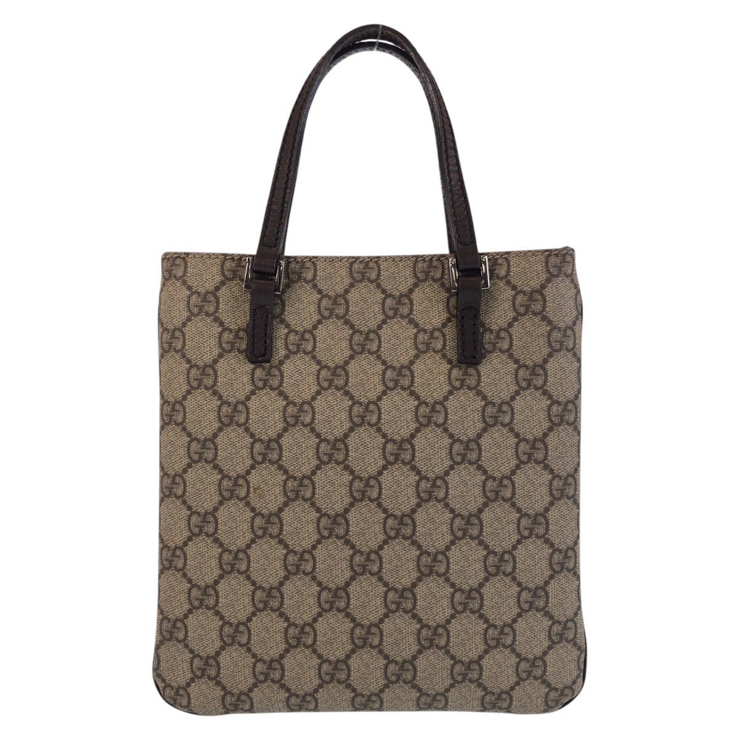 GUCCI Tote Bag 114600 GG Supreme Canvas Beige brown