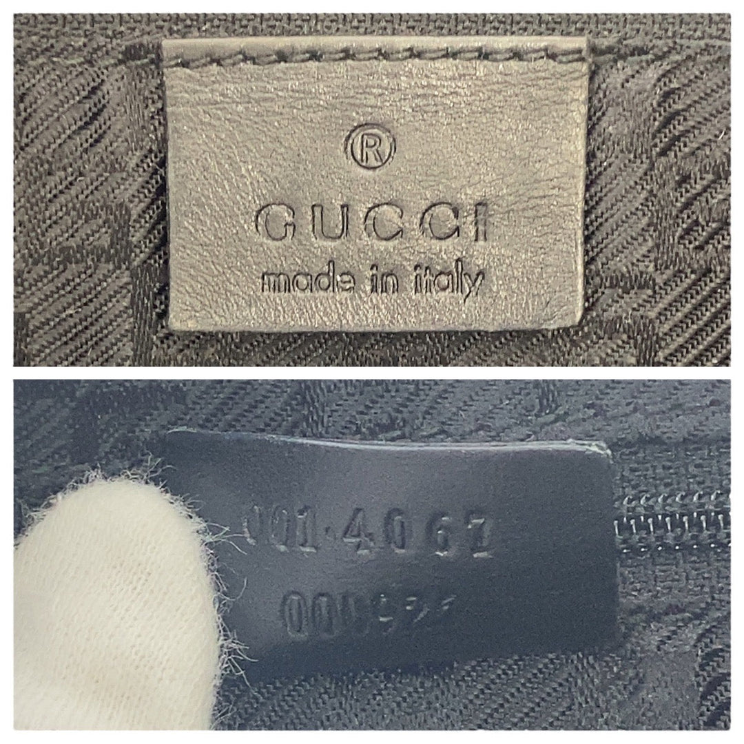 GUCCI Shoulder Bag 001 4067 Suede, Leather Brown Gold Metal Duonisos Women(Unisex) Used Authentic