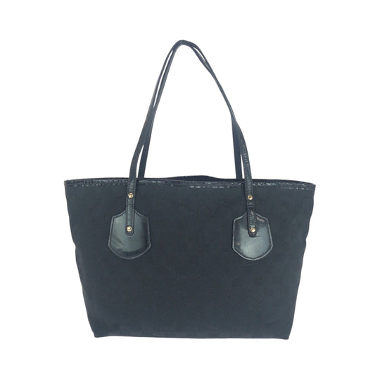 GUCCI Tote Bag 211976 GG canvas black