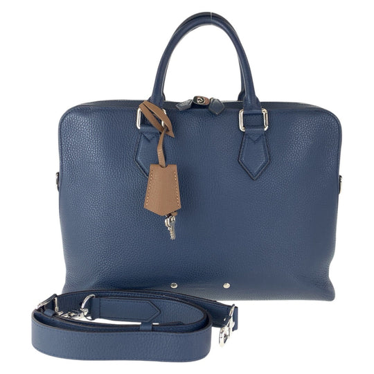 LOUIS VUITTON Business bag M53490 leather Navy Armando Briefcase PM